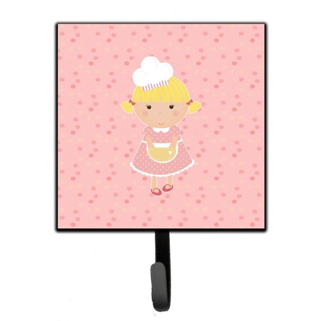 Carolines Treasures Baker Blonde on Pink Leash or Key Holder BB7279SH4